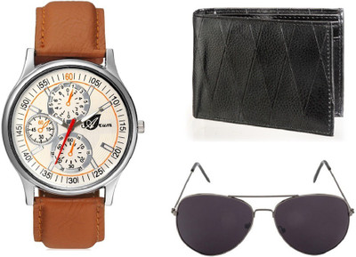 

Arum Wrist Watch Men Combo