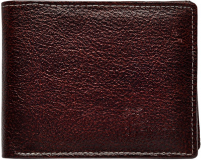 

Hawai Men Casual, Formal Brown Genuine Leather Wallet(4 Card Slots), Brown-01