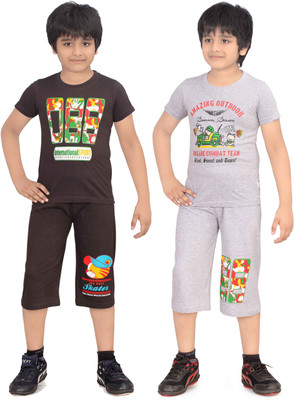 

Dongli Boys Casual(Multicolor, Dgrey wmelange dgrey wmelange