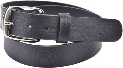 

Hidelink Men Formal Black Genuine Leather Belt