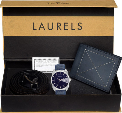 Laurels Wrist Watch Men's Combo