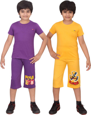 

Dongli Boys Casual(Multicolor, Purple gyellow purple gyellow