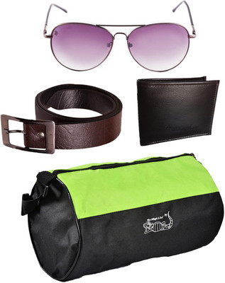 

Elligator Duffel Bag Combo(Brown)