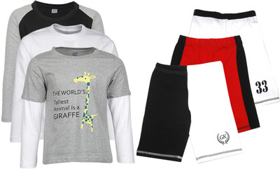

Gkidz Boys Casual T-shirt, Multicolor