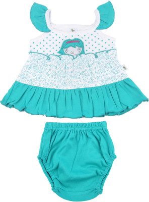 Cucumber Girls Casual T-shirt Trouser(White) available at flipkart for Rs.188