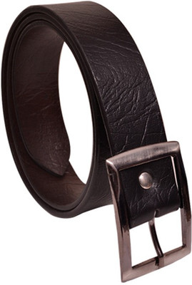 

Elligator Men Casual, Formal, Party Black Artificial Leather Belt, Black-3