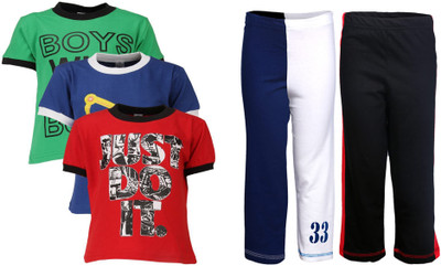 Gkidz Boys Casual T-shirt, Multicolor