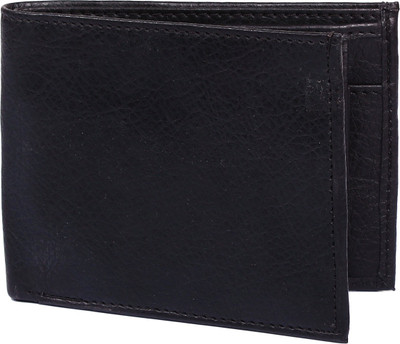 

Fedrigo Men Casual, Formal Black Artificial Leather Wallet(3 Card Slots), Black-06