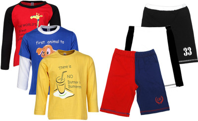 

Gkidz Boys Casual T-shirt, Multicolor