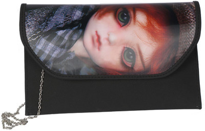 

Babes Casual Black Clutch
