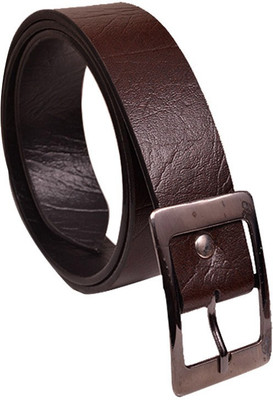 

Elligator Men Casual, Formal, Party Brown Artificial Leather Belt, Brown-3