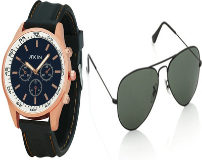 

Atkin Wrist Watch Men's Combo