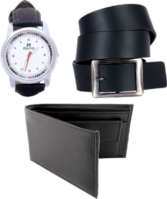 

Retro Wrist Watch Men's Combo
