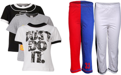 

Gkidz Boys Casual T-shirt, Multicolor