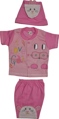 

Belle Girl Kids Nightwear Girls Printed Cotton, Pink