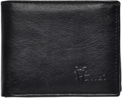 

Hawai Men Casual, Formal Black Genuine Leather Wallet(4 Card Slots), Black-01