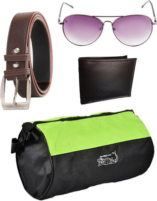 

Elligator Duffel Bag Combo(Brown)
