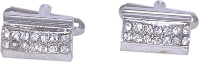 

Elite Neckties Metal Cufflink Set(Silver)