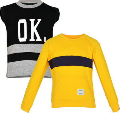 

Gkidz Boys Casual T-shirt(Yellow
