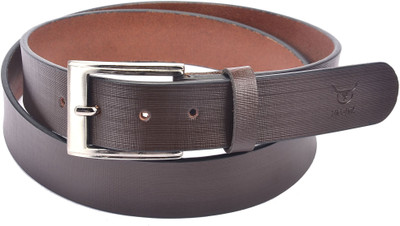

Hidelink Men Formal Brown Genuine Leather Belt