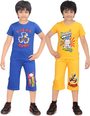 

Dongli Boys Casual(Multicolor, Rblue gyellow rblue gyellow