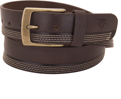 

Valbone Men Casual Brown Genuine Leather Belt, Leather brown