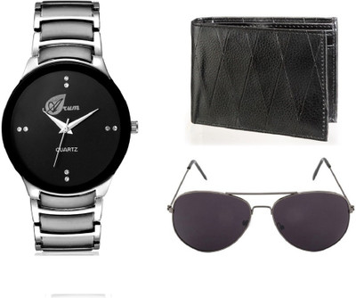 

Arum Wrist Watch Men's Combo