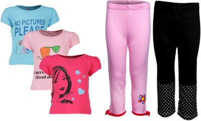 

Gkidz Girls Casual T-shirt, Multicolor