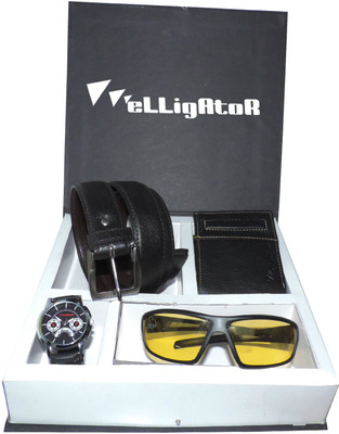 

Elligator Gift Pack Wallet Men's Combo