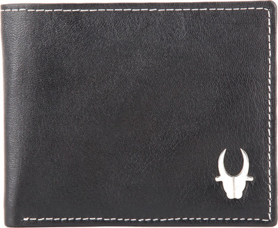 

WildHorn Men Casual, Formal Black Genuine Leather Wallet(4 Card Slots), Black;brown