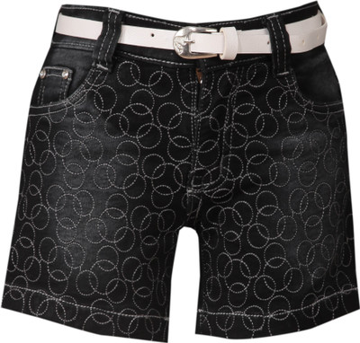 

Fck-3 Girls Casual Shorts(Black