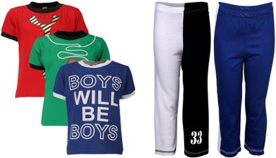

Gkidz Boys Casual T-shirt, Multicolor