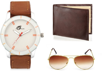 

Arum Wrist Watch Men's Combo