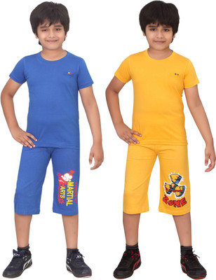 

Dongli Boys Casual(Multicolor, Rblue gyellow rblue gyellow