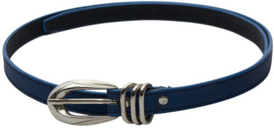 

Skyways Women Casual, Semi-formal Blue Artificial Leather Belt, Blue-02