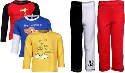 

Gkidz Boys Casual T-shirt, Multicolor