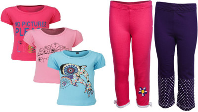 

Gkidz Girls Casual T-shirt, Multicolor