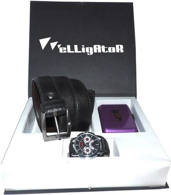 

Elligator Gift Pack Wallet Men's Combo