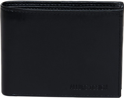 

Allure Design Men Black Artificial Leather Wallet(6 Card Slots)