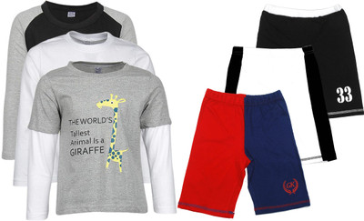 

Gkidz Boys Casual T-shirt, Multicolor