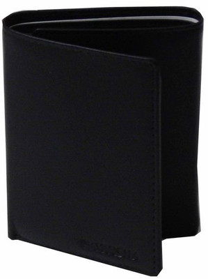

Navaksha Men Black Genuine Leather Wallet(6 Card Slots)