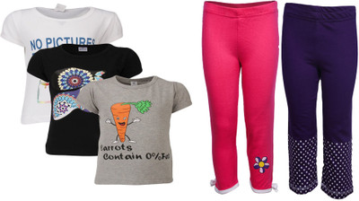 

Gkidz Girls Casual T-shirt, Multicolor