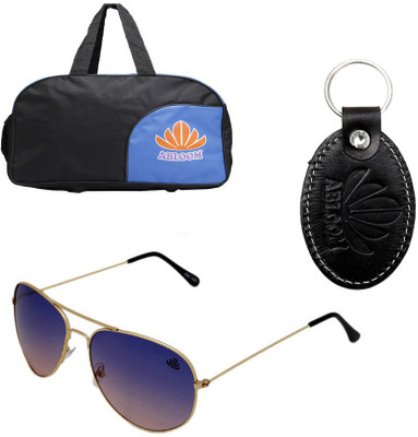 

ABLOOM Duffel Bag Combo(Black, Blue)
