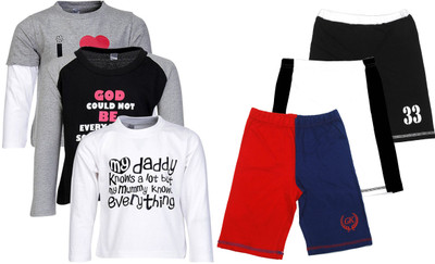 

Gkidz Boys Casual T-shirt, Multicolor