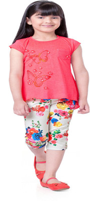 

Tiny Baby Girls Jegging(Red, Tomato