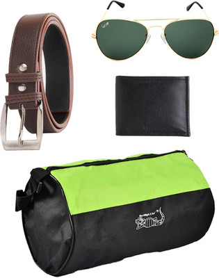 

Elligator Duffel Bag Combo(Brown)