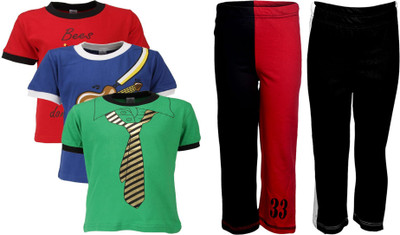 

Gkidz Boys Casual T-shirt, Multicolor
