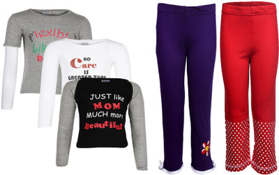 

Gkidz Girls Casual T-shirt, Multicolor