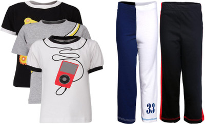 

Gkidz Boys Casual T-shirt, Multicolor