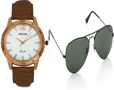 

Atkin Wrist Watch Men's Combo